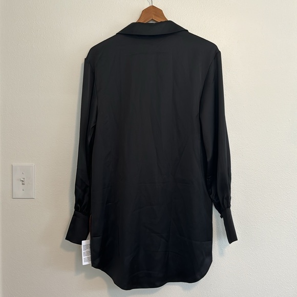 ASOS satin shirtdress - Picture 3 of 8